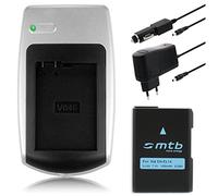 Chargeur und Batterie EN-EL14 Compatible avec Nikon D3100, D3200, D5100, D5200