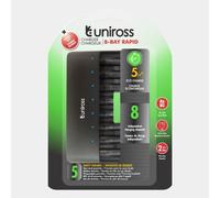 Chargeur Uniross 8-Bay Charger