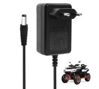 Chargeur universel 12 V 1 A avec indicateur de charge LED pour enfants, voitures électriques, motos, quad, SUV, ATV, bloc d'alimentation 12 V pour jouets Ride-On avec protection de sécurité