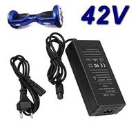 Chargeur - Universel - 42V - 2A - Compatible Hoverboard, Gyropode, Scooter, Vélo électrique-keeper