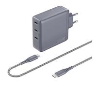 Chargeur Universel Accsup 140 W Gris + Câble USB Type C