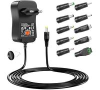 Chargeur Universel - ALAN TITCHMARSH - Adaptateur Secteur 48W - 10 Connecteurs Inclus - AC/DC 100-240V