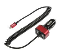 Chargeur universel (Apple 8 broches / Micro USB) avec 2 ports USB - Charge rapid
