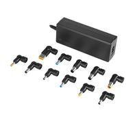 Chargeur Universel Automatique Compact de 90 W, avec Plusieurs Ports USB et de Charge, Design Portable. Conçu pour : Charger des appareils électroniques