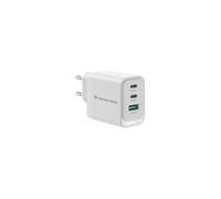 Chargeur Universel - Conceptronic - ALTHEA21W65 - Charge Rapide - 2 Ports USB-C - Blanc
