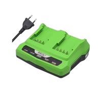 Chargeur universel de rechange pour batterie double fente 24 V G24X2UC2 G24B4 G24X2C Appareils et batteries Greenworks 24V Series 29842 29852 BAG709 BAG710 21342 20362 20352 2433 Taille 52