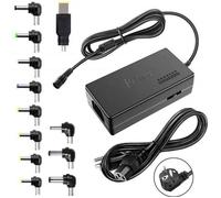 Chargeur universel - MARSEE - 12 embouts - Voltage réglable - PC portables