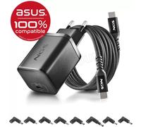 NGS BUD 65W-AS Universel Noir Secteur Charge rapide Intérieure