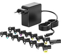 Chargeur Universel PC Portable Ordinateur Multi Embout Rond USB C PD Rapide 90W 65W 60W 45W 5V 15V 16V 18,5V 19V 20V Adaptateur pour HP Acer Dell ASUS Lenovo Samsung Sony Toshiba Chromebook