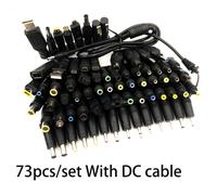 Chargeur universel pour ordinateur portable,adaptateur d'alimentation CC,tête de prise,ordinateur portable,taille carrée,7.4x5.0mm,5,5x, - Type 73pcs Set
