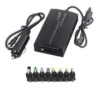 Chargeur Universel pour PC portables, 120W Power Adapter pour Voiture pour Samsung, Sony, Toshiba, Acer, BenQ, Lenovo, Compaq, Dell,