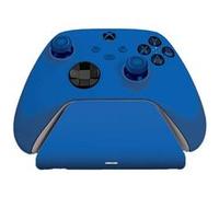 Razer Universal Quick Charging Stand (Shock Blue) - pour Manettes de Xbox (Charge Rapide, Contact Magnétique, Compatibilité Universelle, Navigation à Une Main) Bleu