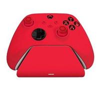 Razer Universal Quick Charging Stand (Pulse Red) - pour Manettes de Xbox (Charge Rapide, Contact Magnétique, Compatibilité Universelle, Navigation à Une Main) Rouge