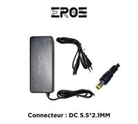 Chargeur universel trottinette électrique batterie 60v, connecteur dc 5.5*2.1mm