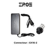 Chargeur universel trottinette électrique batterie 60v, connecteur gx16-2