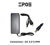 Chargeur universel trottinette électrique batterie 72v, connecteur dc 5.5*2.1mm