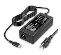 Chargeur universel USB C 45 W 65 W pour ordinateur portable compatible avec Lenovo, HP Chromebook, Dell, Acer, Asus, Samsung Galaxy, Google et autres adaptateurs d'ordinateur portable de type C à