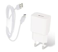 Chargeur USB 2A + Câble USB-C pour Sony Xperia XA2+ - XA2 - XA2 Ultra - XA1 Plus - XA1 - XA1 Ultra ...