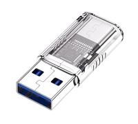 Chargeur USB 3.0 vers type C portable pour synchronisation des données à grande vitesse - Convient pour smartphone et tablette