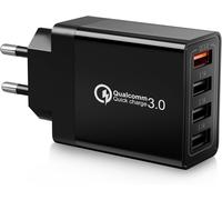 Chargeur Usb, 33W Prise Usb Multiple 4 Ports Prise Chargeur Rapide Multiprise Adaptateur Secteur Pour Iphone 14 13 12 11 Pro Max X Xs Xr 8 7 6S Plus Mini Se, Ipad, Samsung Galaxy[PHP52508225]