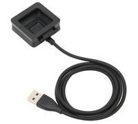 Chargeur USB 5V 500mA pour montre connectée de fitness, câble de remplacement noir de 1 m (3,3 pi)