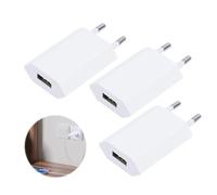 Chargeur USB, 5W 5V/1A USB Prise Adaptateur Secteur, Embout Chargeur Universel, pour Phone, Pad, Smartwatch,Tablette, Écouteurs, Prise Electrique 3pc