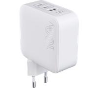 Chargeur USB A + 2 USB C 100W Power Delivery GaN Blanc + Garantie à vie Force Power Lite