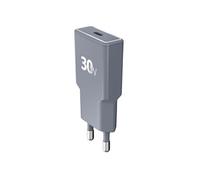 Chargeur USB C Pocket 30W Power Delivery UltraGaN Gris + Garantie à vie - Origine France Garantie Force Power