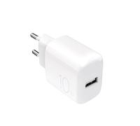 Chargeur USB-A PROLITE 10W Blanc, Compact & Sûr