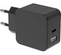Chargeur USB A + USB C 45W (30+12W) PD GaN Noir Bigben