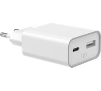 Chargeur USB A + USB C 45W Power Delivery GaN Blanc + Garantie à vie Force Power Lite