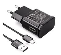 Chargeur USB avec Câble de USB Type-C 1,5m pour Samsung Galaxy S8 S8+ S9 Plus S9+ S10 S10 Plus S10e S20 A10e A13 A14 A15 A25 A34 A55 A54 A51 A72 A32 Note 8/9, Chargeur Rapide de Rechange D'origin