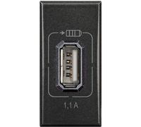 Chargeur USB Axolute 1.1A 1M Anthracite - BTHS4285C1