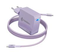 Chargeur USB C 100W GaN PD Rapide Chargeur pour MacBook Pro/Air, Lenovo ThinkPad, Huawei Matebook, ASUS, Dell XPS, iPad, Samsung Galaxy S25/S24, iPhone 17/Pro Type C Ordinateur Portable