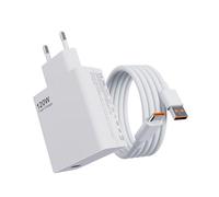 Chargeur USB-C 120W, Charge Rapide Turbo Hyper Compatible avec Xiaomi | pour Xiaomi 17 Ultra 17 15 14 13 12 15t 14t 13t 12t 12s Pro Lite Redmi Note K80 K70 K60 Plus Poco X6 X5 Black Shark 4 5 Pro