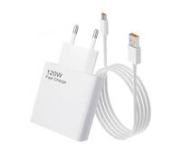 Chargeur USB C 120W pour Xiaomi,TurboHyper Charge avec Câble USB-C 6A (1m)