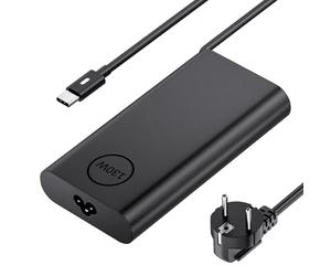 Chargeur USB C 130W Compatible avec Dell XPS 15 17 2en1 9500 9510 9520 9530 9575 9700 9710 9720 9730 Precision 5530 2en1 5550 5570 5750 3550 3551 3560 3571 5470 Latitude Type C Alimentation Adaptateur