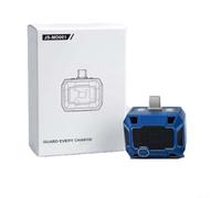 Chargeur USB C 140 W pour bloc d'alimentation rapide avec coupure intelligente pour téléphone portable - Portable pour mini adaptateur bleu argenté 40 x 32 mm (argent)
