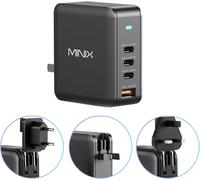 Chargeur Usb C 165 W, Chargeur Gan Ii Pd3.1 Max 140 W, Chargeur Mural Turbo 4 Ports, Station De Charge Rapide, Compatible Avec Macbook Pro/Ipad Air/Iphone15 14 13Pro Max/Galaxy S24 Ultra Et [Z249]
