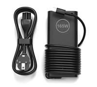 Chargeur USB C 165W Compatible avec Dell Precision 5690 5680 3581 3580 XPS 17 9720 9730 Pro Max 16 18 Inspiron 14 16 Plus 7640 7430 M9TG5 GXFW2 DA1 65PM210 Adaptateur Secteur pour Ordinateur Portable