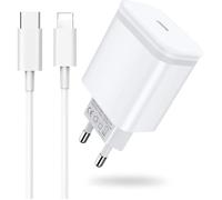 Chargeur USB C 20W avec Cable 2M, Prise Rapide Secteur USB- C Mural Alimentation Adaptateur pour iPhone 13-13 Mini - 13 Pro - [200]