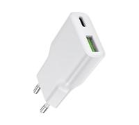 Chargeur USB C, 20W Mini Prise USB Rapide pour iPhone 16/15/14/13/12/11 Pro Max/X/XS, Samsung Galaxy, Adaptateur Secteur Type C Ultra Fin