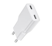 Chargeur USB C, 20W Mini Prise USB Rapide pour iPhone 16/15/14/13/12/11 Pro Max/X/XS, Samsung Galaxy, Adaptateur Secteur Type C Ultra Fin
