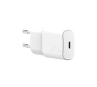 Chargeur USB-C 20W PD Blanc Puro - Rapide & Sécurisé