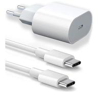 Chargeur USB-C 25W - E.F.CONNECTION - Câble USB-C 1M - Compatible OPPO A54 A53 A52 - Charge rapide