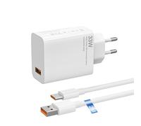 Chargeur USB C 33 W pour Xiaomi avec câble 2M, compatible avec Redmi Note 13/13 5G, 12/12 5G/12S, 11/11S, 10 Pro/10S, pour Xiaomi 11 Lite, 11 Lite 5G NE, Mi 10, 10T, 10T Lite, Poco X3 / X3 Pro / M4