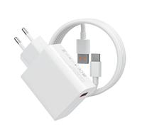 Chargeur USB C - 33 W - Pour Xiaomi - Bloc d'alimentation USB C - Chargeur rapide - Pour Redmi Note 12 11 10 9 Xiaomi Mi13 13 Pro Mi12 12 Pro Mi11 Mi 10 Poco F5 F5 Pro X5 X5 Pro X4 X4 Pro X3 X3