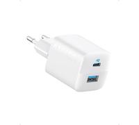 Chargeur Usb-C 33w Anker 323 Dual Port Blanc - Chargeur Ultra Compact Usb C/A - Compatible Iphone 14/14 Plus/14 Pro/14 Pro Max/13/12, Pixel, Galaxy, Ipad/Ipad Mini (Cable Non Inclus)