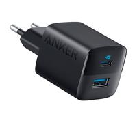 Chargeur Usb-C 33w Anker 323 Dual Port Noir - Chargeur Ultra Compact Usb C/A - Compatible Iphone 14/14 Plus/14 Pro/14 Pro Max/13/12, Pixel, Galaxy, Ipad/Ipad Mini (Cable Non Inclus)