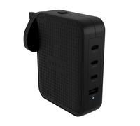 HYPER HJ1001BKWWGL Chargeur Secteur 140W GaN Power Delivery 3.1 Quick Charge 3.0 3x USB-C + 1x USB-A 3.2 Gen 1 Compatibilité Multiple Noir